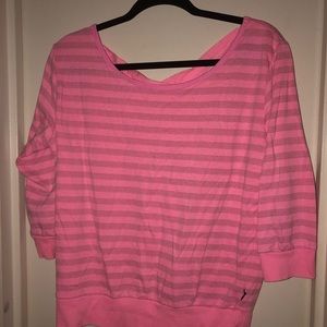 XL pink sweatshirt